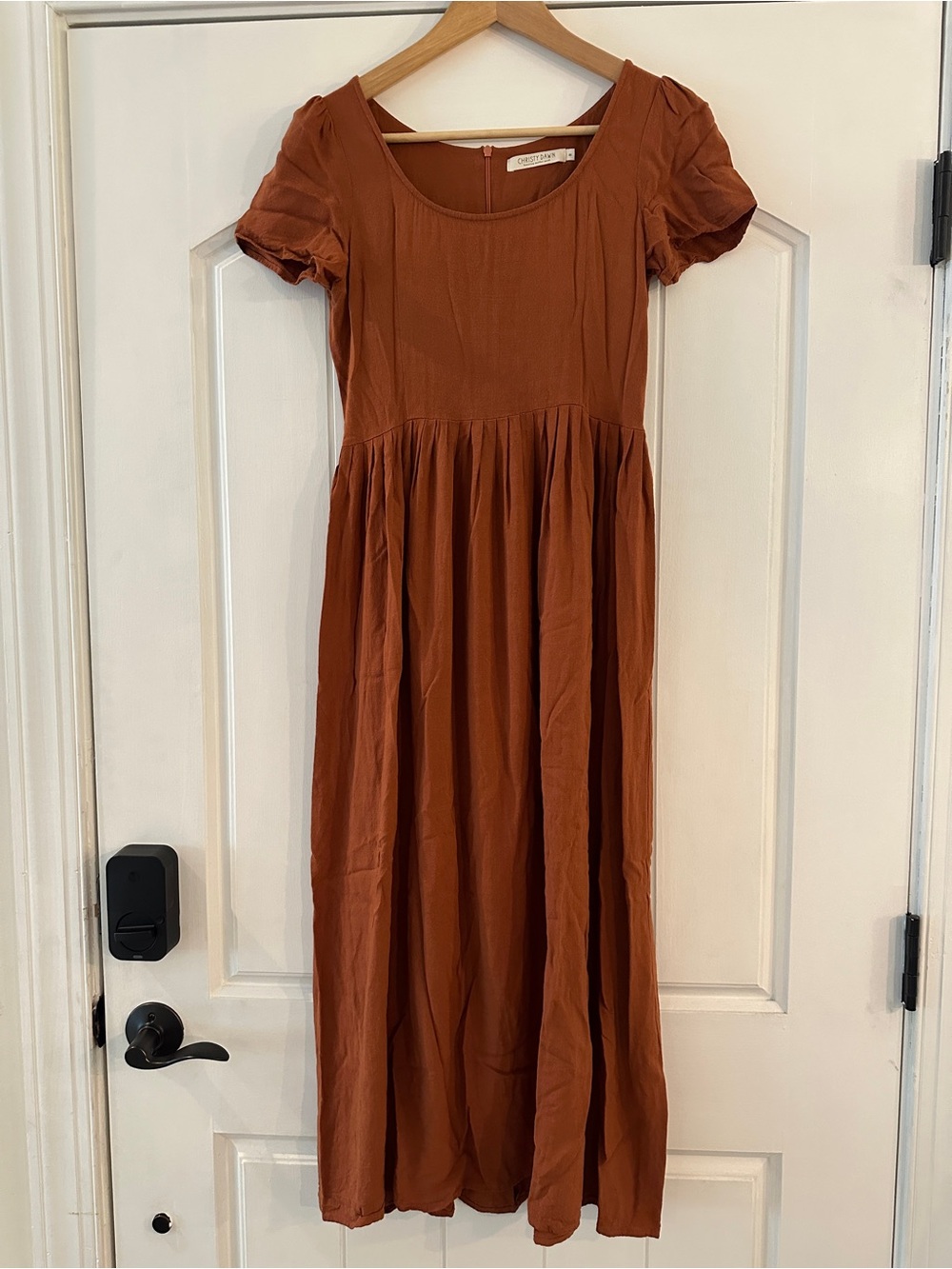 Christy Dawn Scarlet Dress sz XS Rust